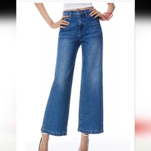 Alice + Olivia Amazing High Rise Boyfriend Jeans